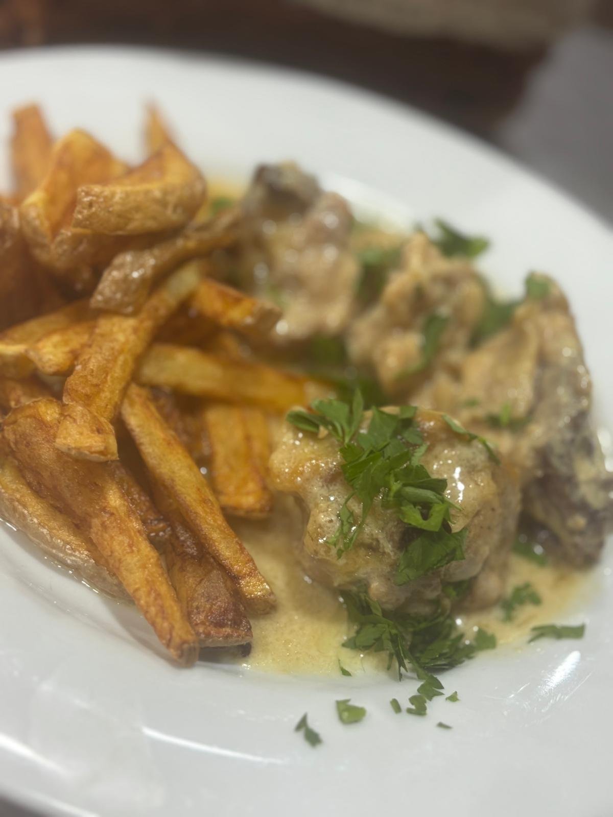 Plato del restaurante